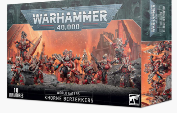 (image for) World Eaters: Khorne Berzerkers